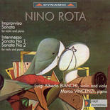 Nino Rota: Viola Sonatas 1 and 2, Improvviso, Intermezzo, Violin Sonata